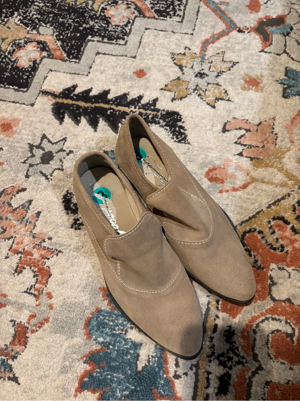 FREE PEOPLE Suede Slip-On loafers